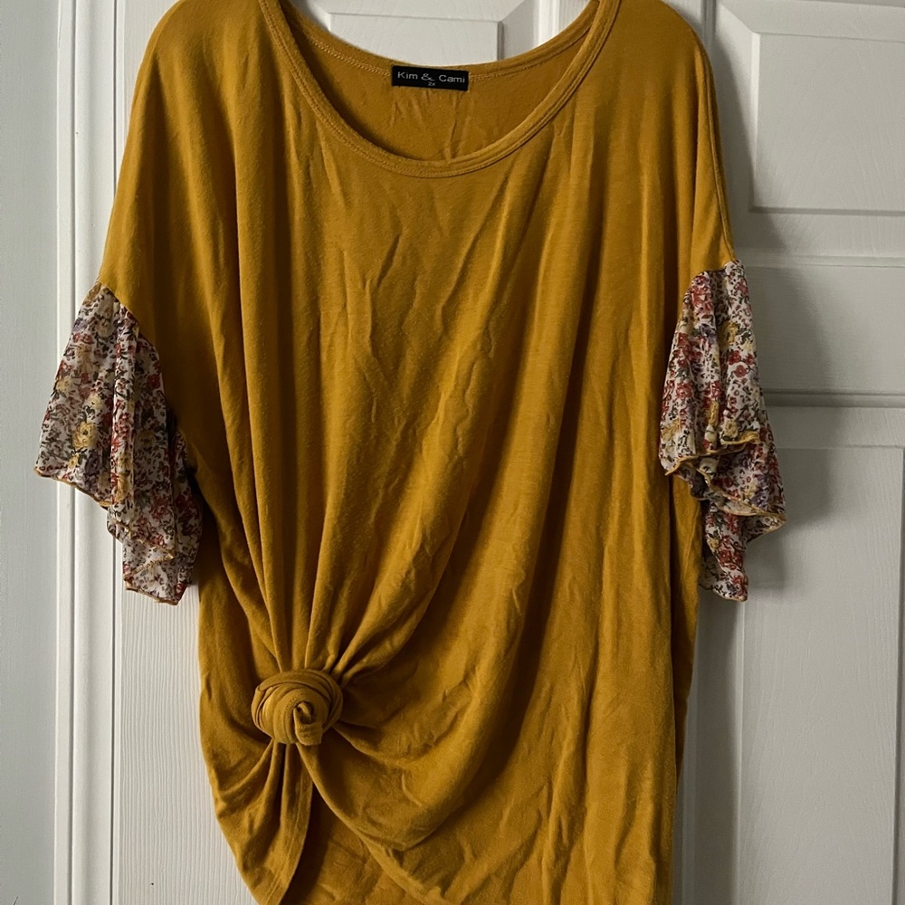 SUPER CUTE Kim and Cami Top Sz 2X